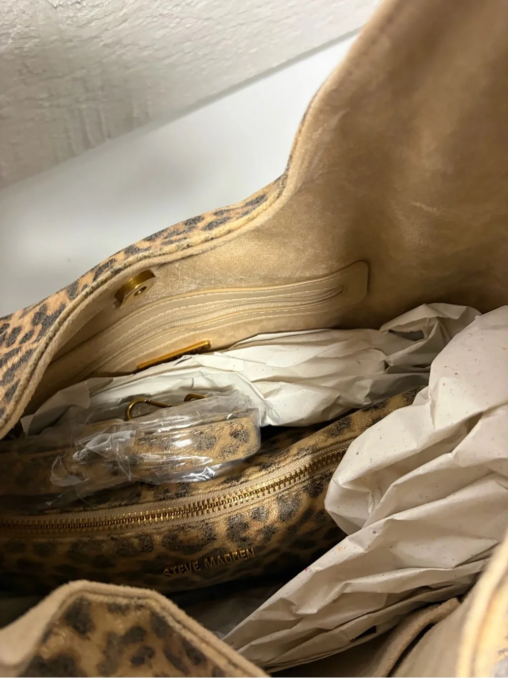 New Viral Steve Madden Leopard Hobo
